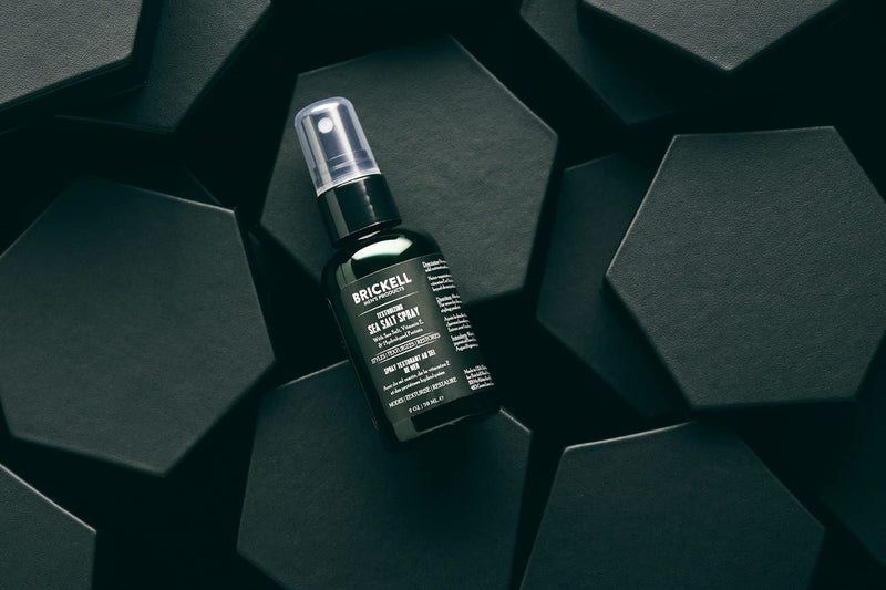 [Australia] - Brickell Men's Texturizing Sea Salt Spray for Men, Natural & Organic, Alcohol-Free, Lifts and Texturizes Hair for a Beach or Surfer Hair Style, 59 ml 59 ml (Pack of 1) 