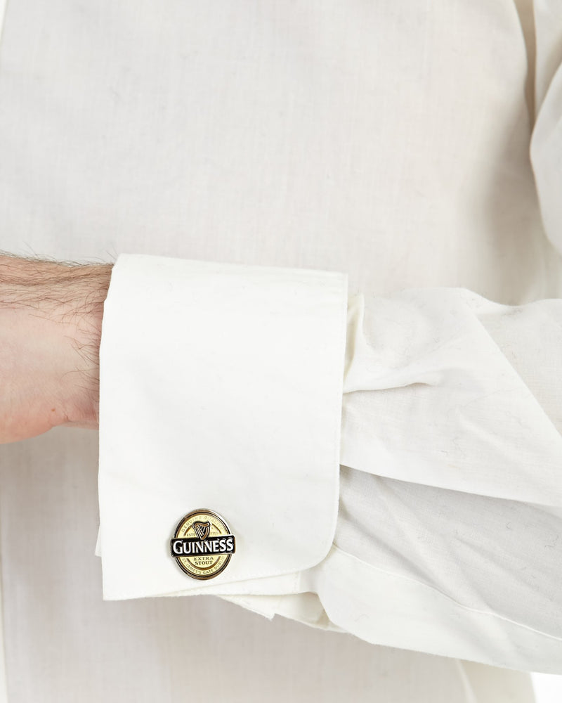 [Australia] - Guinness Label Cufflinks 