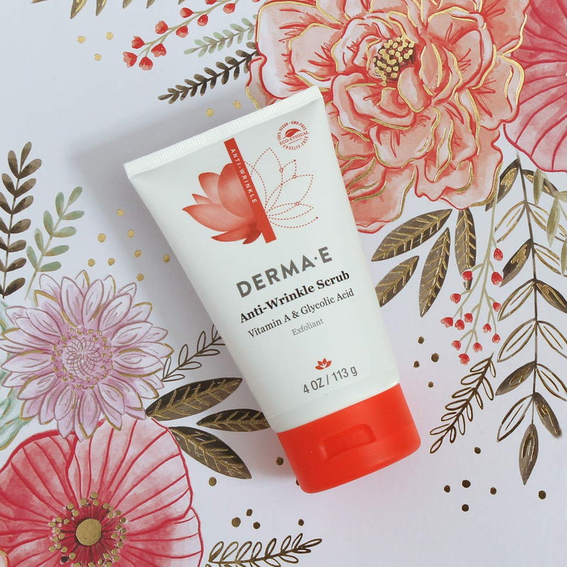 [Australia] - DERMA-E Anti Wrinkle Scrub With Glycolic Acid, 4 Oz (483) 