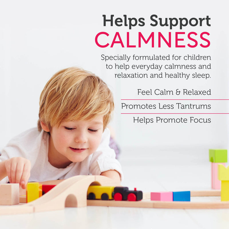 [Australia] - Zahler ChildCalm, Kosher Fruit Punch Chewable Magnesium for Kids - Natural Calm, Mood Support, and Relaxation - Calming Kids Magnesium Supplement Childrens Magnesium Glycinate, 60 Tablets 