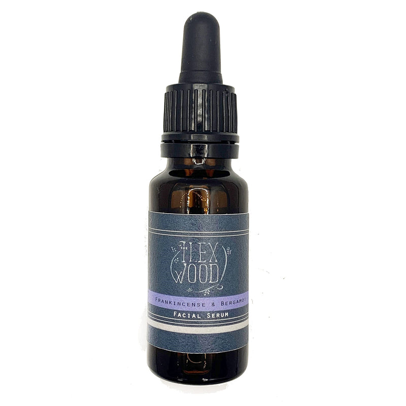 [Australia] - Frankincense and Bergamot Facial Serum - 100% Natural, Vegan, Moisturising for both Men and Women, Cruelty Free, anti ageing - 20ml 