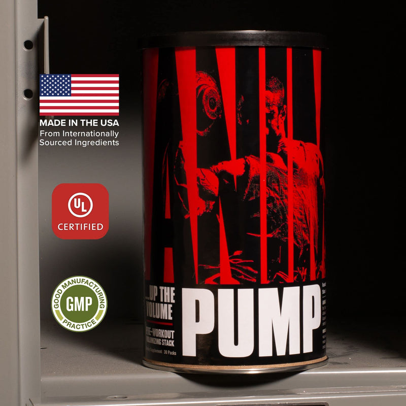 [Australia] - Animal Pump – Preworkout - Vein Popping Pumps – Energy and Focus – Creatine – Nitric Oxide – Easy to Remove Stimulant Pill for Anytime Workouts – 30 Packs 