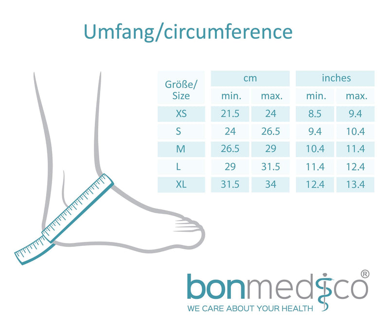 [Australia] - bonmedico Stato Foot Brace with Lacing System for The Left & Right Foot, M 