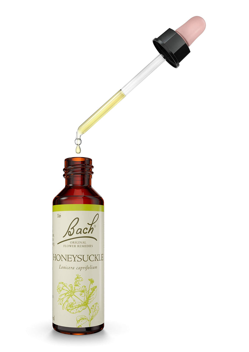 [Australia] - Bach Original Flower Remedy Honeysuckle, Flower Essences, Vegan formula, Let me be me, An Individual and Personal Approach to Emotional Wellness, Easy to use, 1 Dropper Bottle x 20 ml 