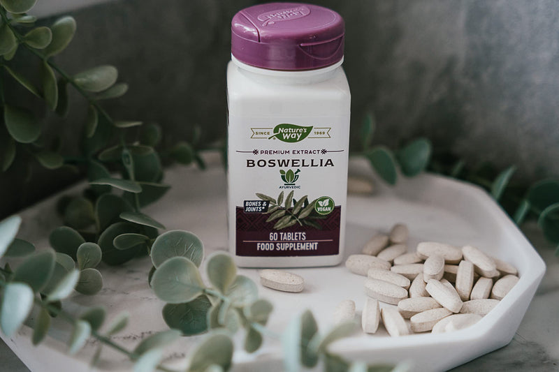 [Australia] - Nature's Way Boswellia Premium Extract - Helps to Keep Joints Flexible and Comfortable - Suitable for Vegetarians and Vegans - 60 Tablets 