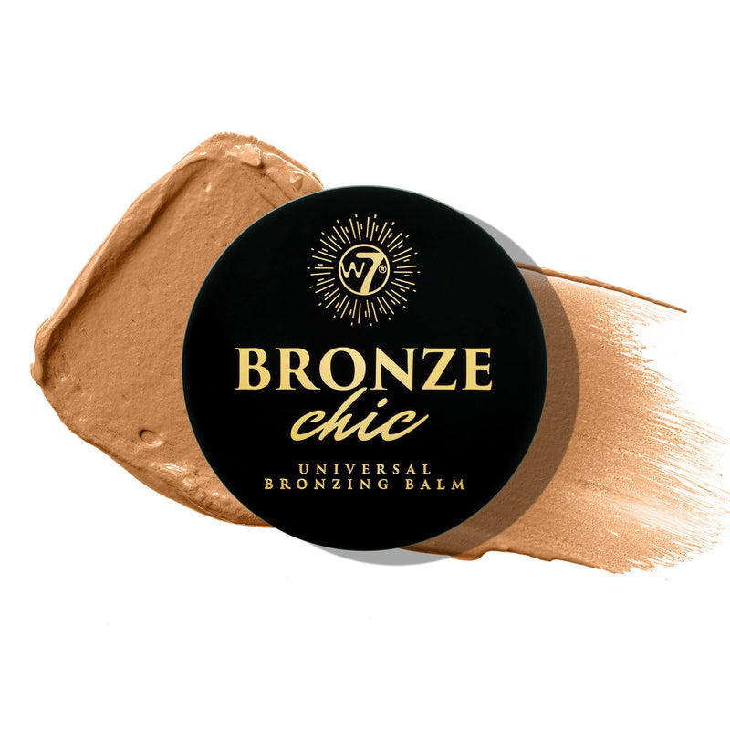 [Australia] - W7 Bronze Chic Bronzer - Cream Bronzing Balm - Contouring & Highlighting Vegan Makeup 