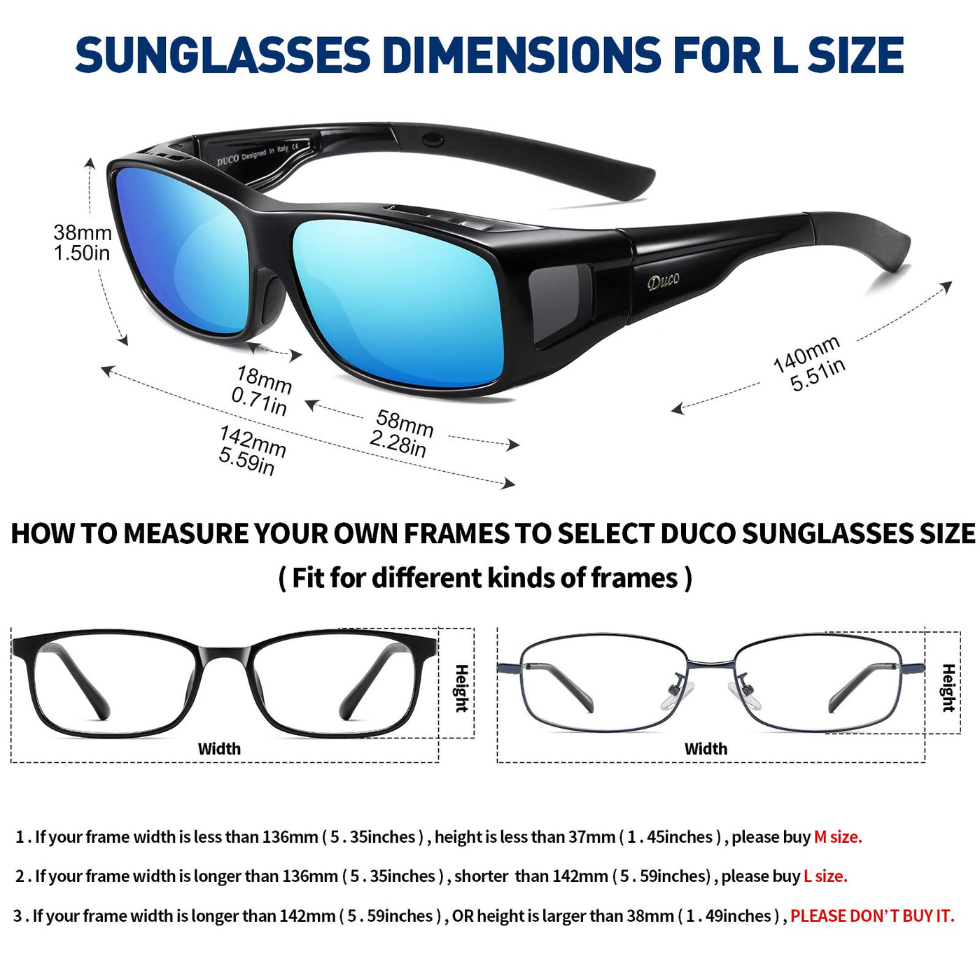KUGUAOK Polarized Sports Sunglasses for Men Driving Cycling Fishing Sun  Glasses