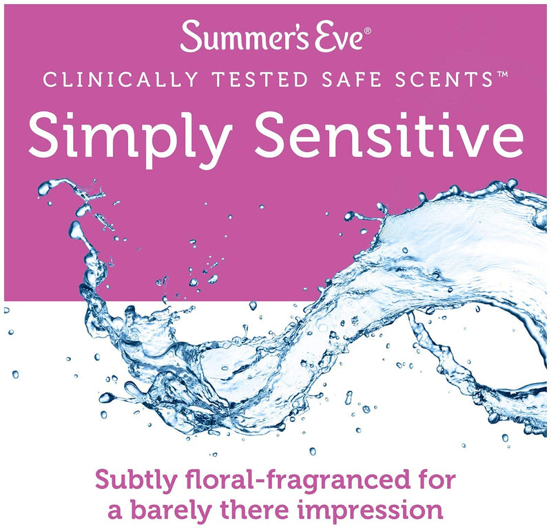 [Australia] - Summer's Eve 5 in 1 Simply Sensitive Feminine Cleansing Wash for Sensitive Skin, 15.0 FL OZ 