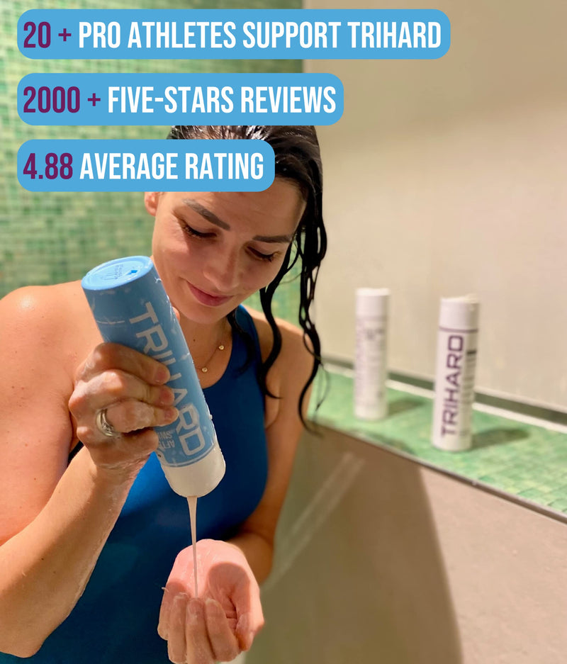 [Australia] - TRIHARD After-Swim Body Wash Extra Boost | Specialized Chlorine Body Wash | Swimmers Skin Protection (Pack of 1) Pack of 1 