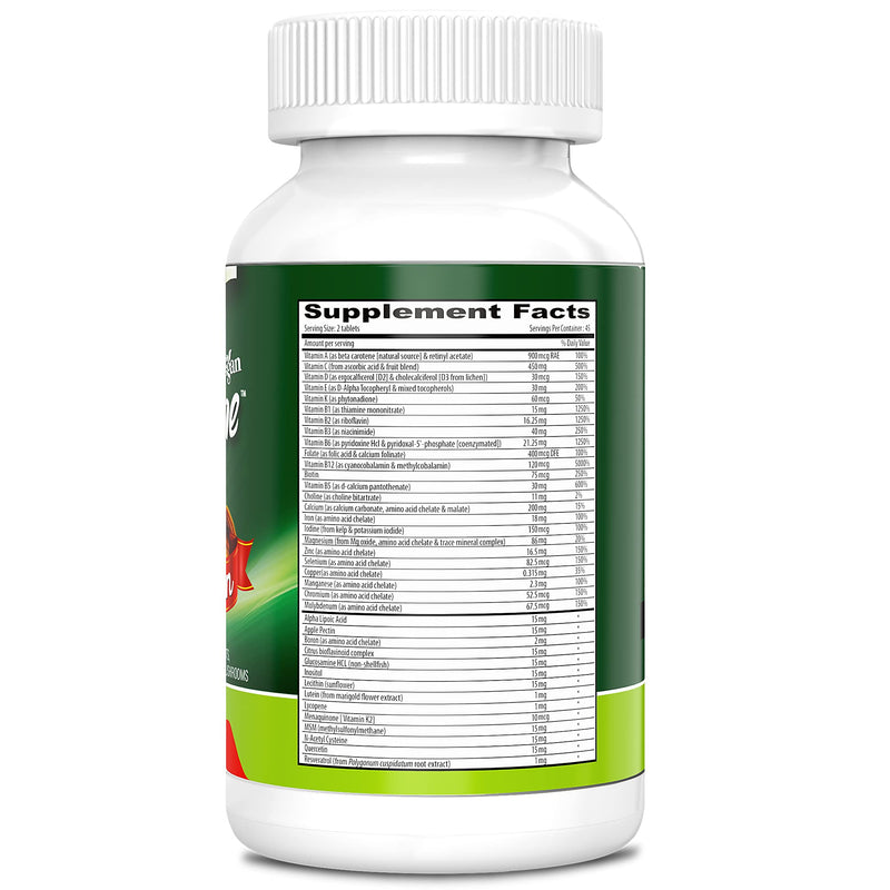 [Australia] - Deva Tuba Prime Vegan Multivitamin - High-Potency Vitamin and Mineral Dietary Supplement - Antioxidants, Fruit and Vegetable Blend, Super Mushrooms, Probiotics, Prebiotics, Seeds, Herbs - 90 Tablets Premium-Multivitamin 