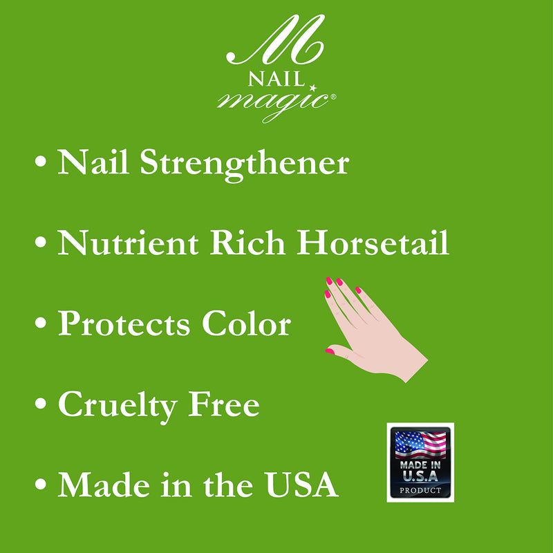 [Australia] - Nail Magic - STRONG, Botanical Nail Strengthener, 0.5 Fluid Ounces, Strengthen Weak, Thin Natural Nails with Silica-Rich Horsetail,Toluene Formaldehyde & DBP Free, 50 Years of Superior Results 