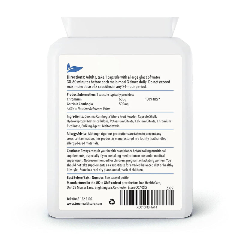 [Australia] - Garcinia Cambogia Complex Supplement - 90 Capsules | UK Manufactured 