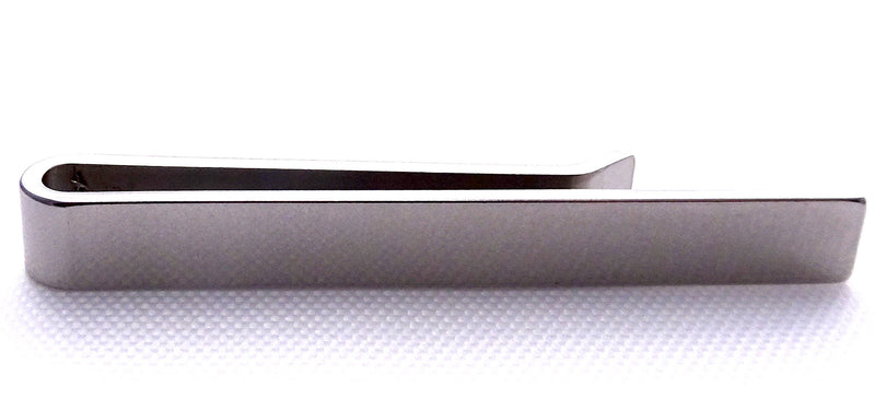 [Australia] - Ivy Design Tie Clip/Bar, Stainless Steel Silver Tone 