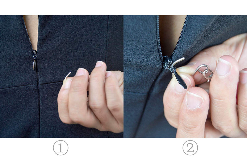 [Australia] - Dress Zipper Puller Dresses Zipper Helper Zip Up or Unzip Dress Zipper Pulls Help Zipping Unzipping Aid Tool 
