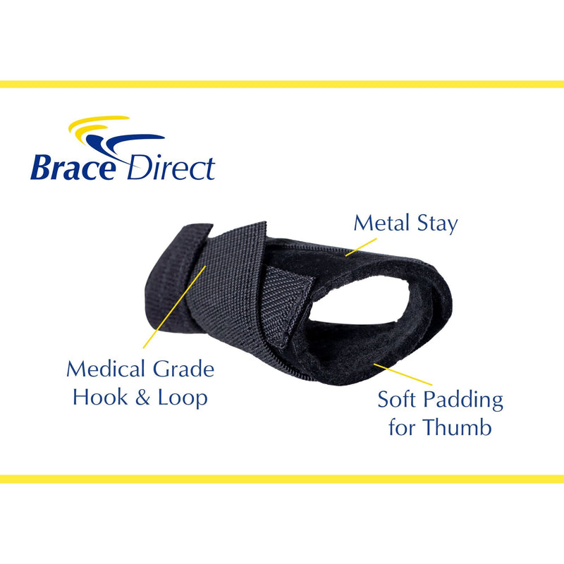 [Australia] - Brace Align Mini Thumb Spica Splint - Thumb Brace for Arthritis, CMC & MCP Joints, Tendonitis, Trigger Thumb Immobilizer L3924 - Left or Right Hand S 