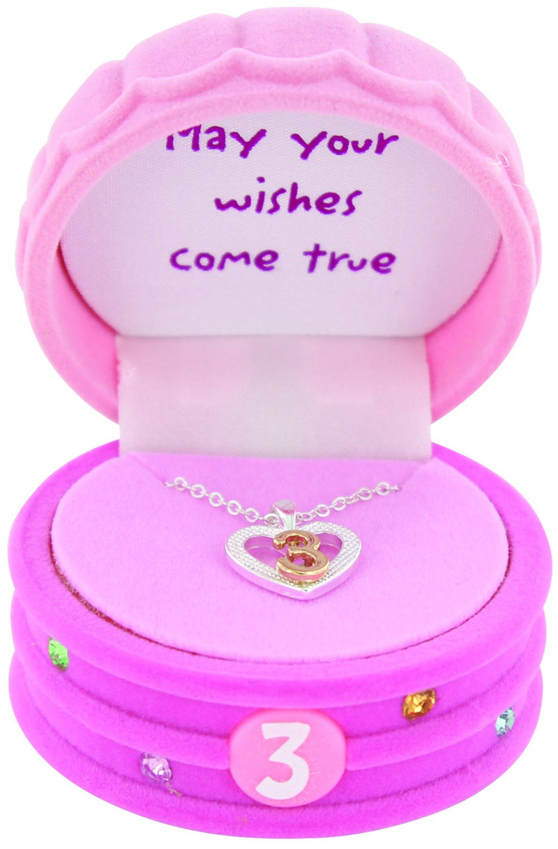 [Australia] - It's My Year Child's Number Pendant, 3Rd Birthday, One Size 