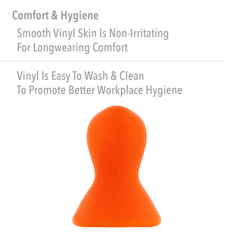 [Australia] - Honeywell Howard Leight by Quiet Reusable Earplugs, 100 Pairs (QD1), Orange 