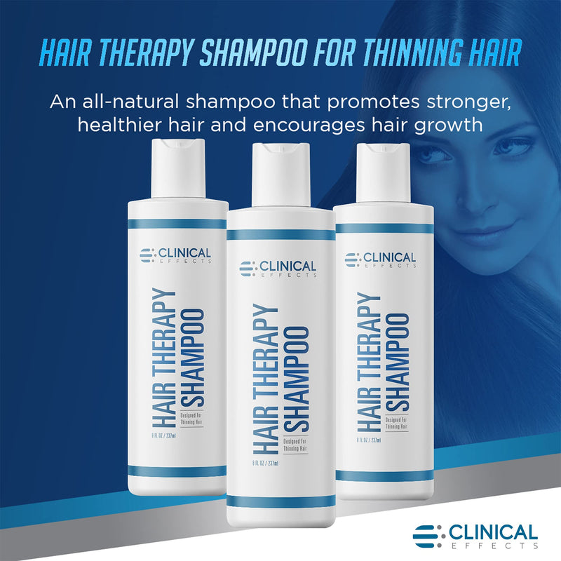 [Australia] - Hair Therapy Hair Loss Shampoo With Biotin By Clinical Effects - Hair Growth Shampoo With DHT Blocking Ingredients | For Men and Women | Science Backed Ingredients | 30-Day Supply 8 Fl Oz (Pack of 1) 