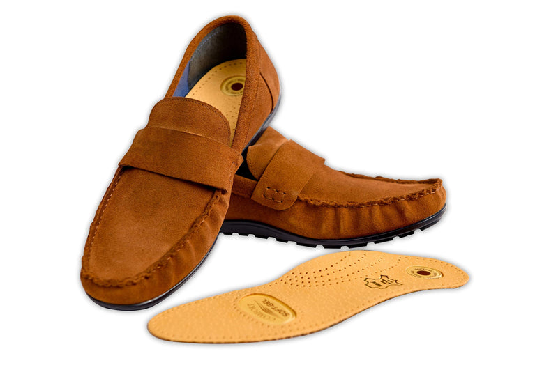 [Australia] - Premium Orthotic Leather Shoe Insoles Inserts with Arch Support and Gel Cushion for Men and Women, Kaps Relax Gel Women / 5 UK / 38 EUR 