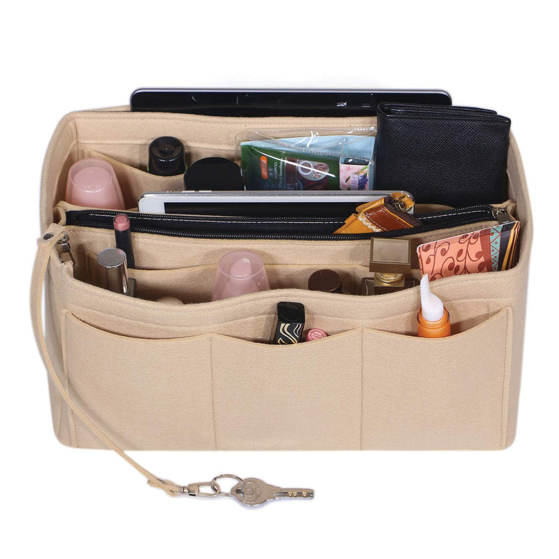 [Australia] - Felt Insert Bag Purse Organizer, Felt Bag Organizer,women purse handbag bag,Handbag Tote Bag in for Speedy Neverfull Longchamp Medium 