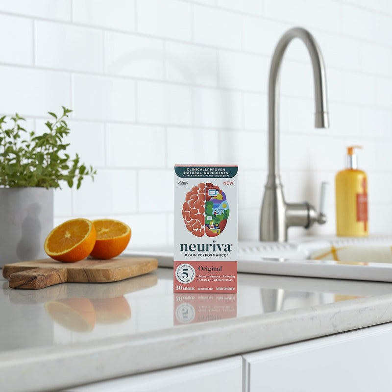 [Australia] - NEURIVA Original Capsules (30ct) Phosphatidylserine, Gluten Free, Decaffeinated - Supports Focus, Memory, Learning, Accuracy & Concentration (Pack of 1) 30 Count (Pack of 1) 