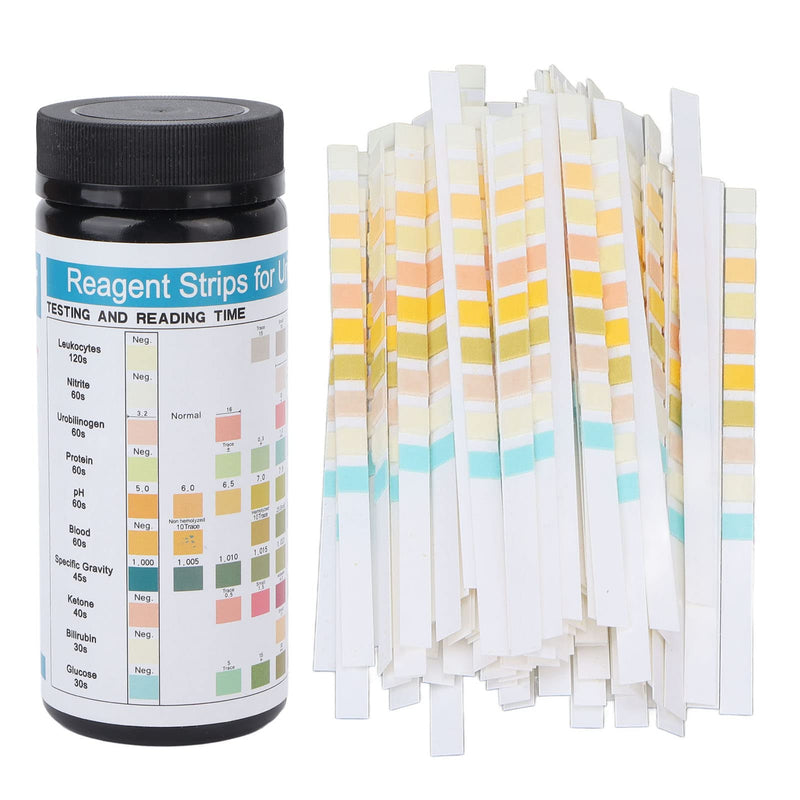 [Australia] - Ketone Test Strips, 100PCS/Pack Urine Keto Test Strips Small Size Quick Measurement Suitable for Home Work Traveling 