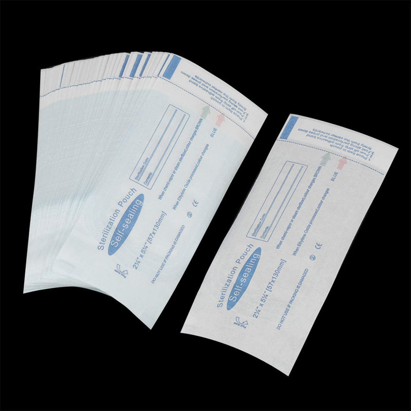 [Australia] - Self Sealing Sterilisation Pouches, Professional 200pcs Medical Dental Sterilization Pouch Self-Sealing Bag, Disposable Dental Storage Bag Tattoo Tool 