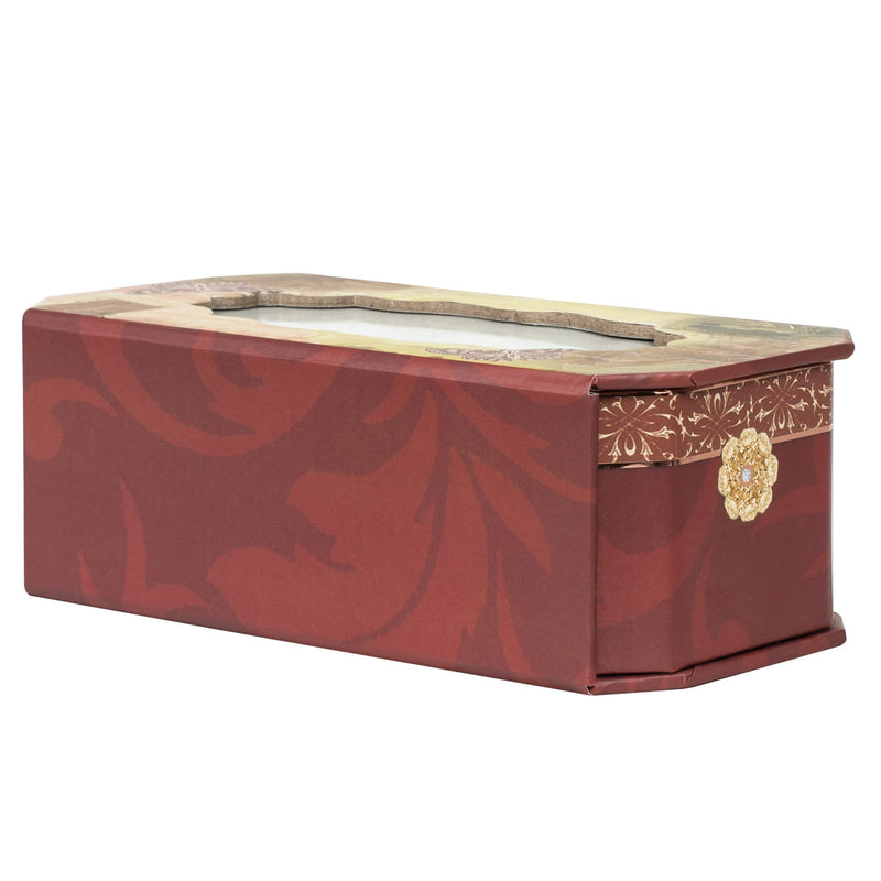 [Australia] - Cottage Garden Special Person Belle Papier Petite Musical Jewelry Box with Vintage Finish Plays Amazing Grace 