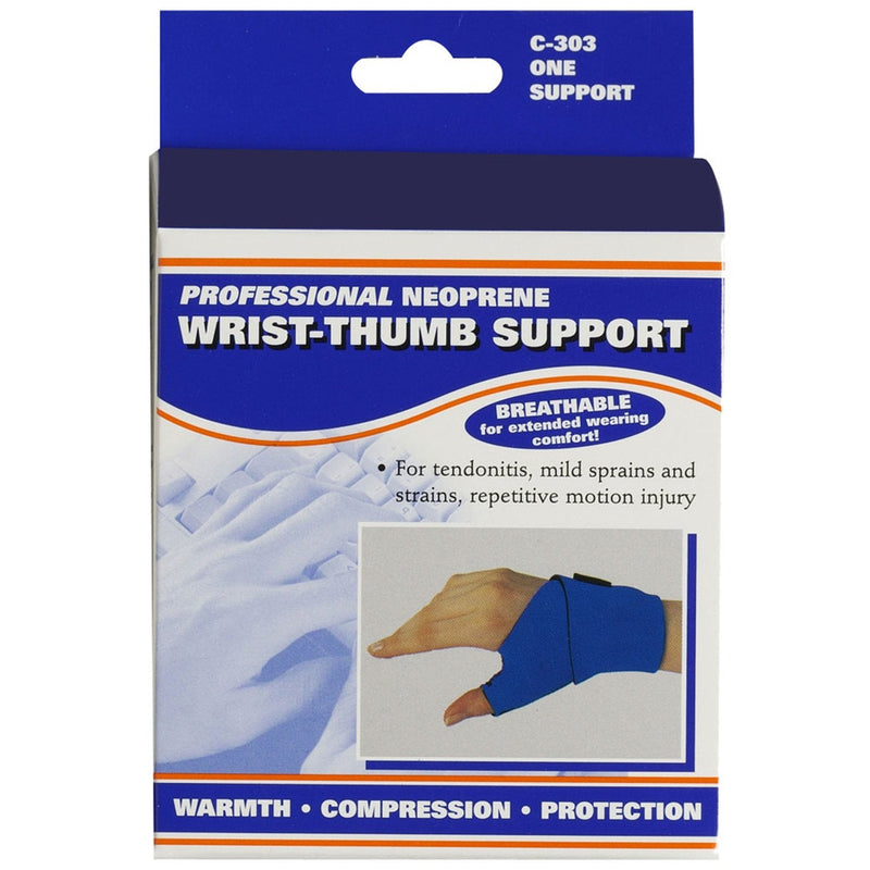 [Australia] - CHAMPION Neoprene Wrist/Thumb Support, Medium, Medium 