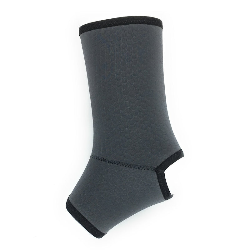 [Australia] - Champion Ankle Brace, Open Heel, Lightweight Support, Airmesh Fabric, Grey, Medium 