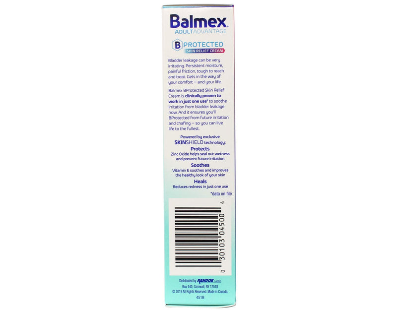 [Australia] - Balmex Adult Care Rash Cream, 3 oz Per Tube (3 Pack) 