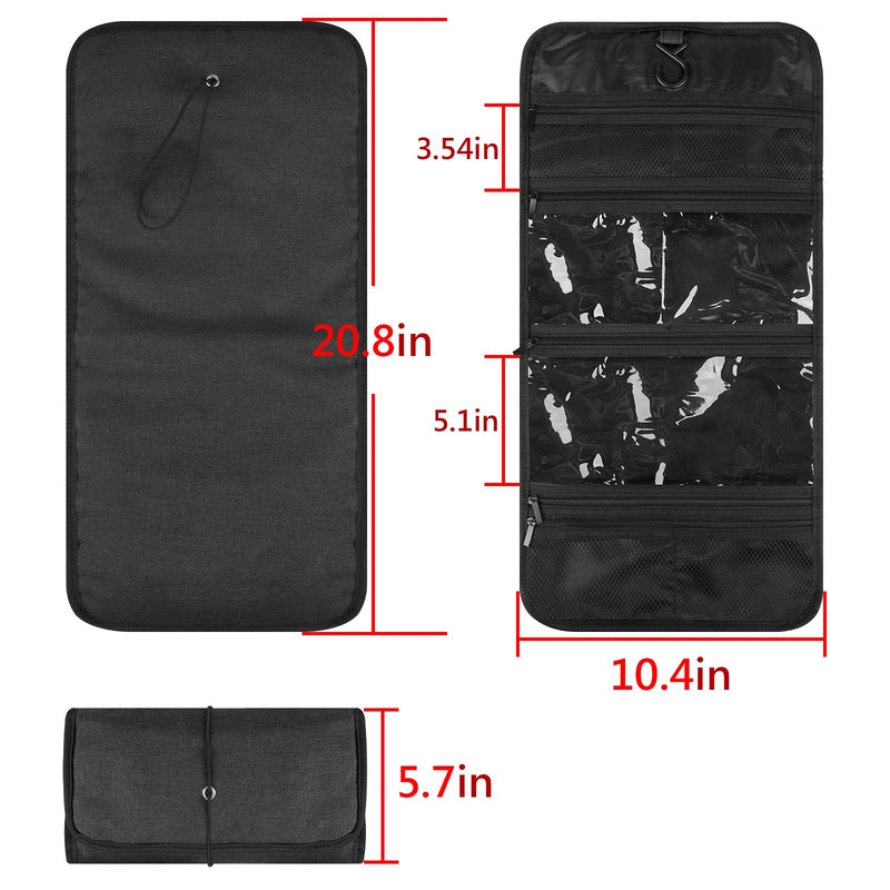 [Australia] - Geekria Elite Guitar Accessory Organizer, Foldable Bag, Easy Access Pockets Case, Picks Parts Holder Storage (Dark Grey) 