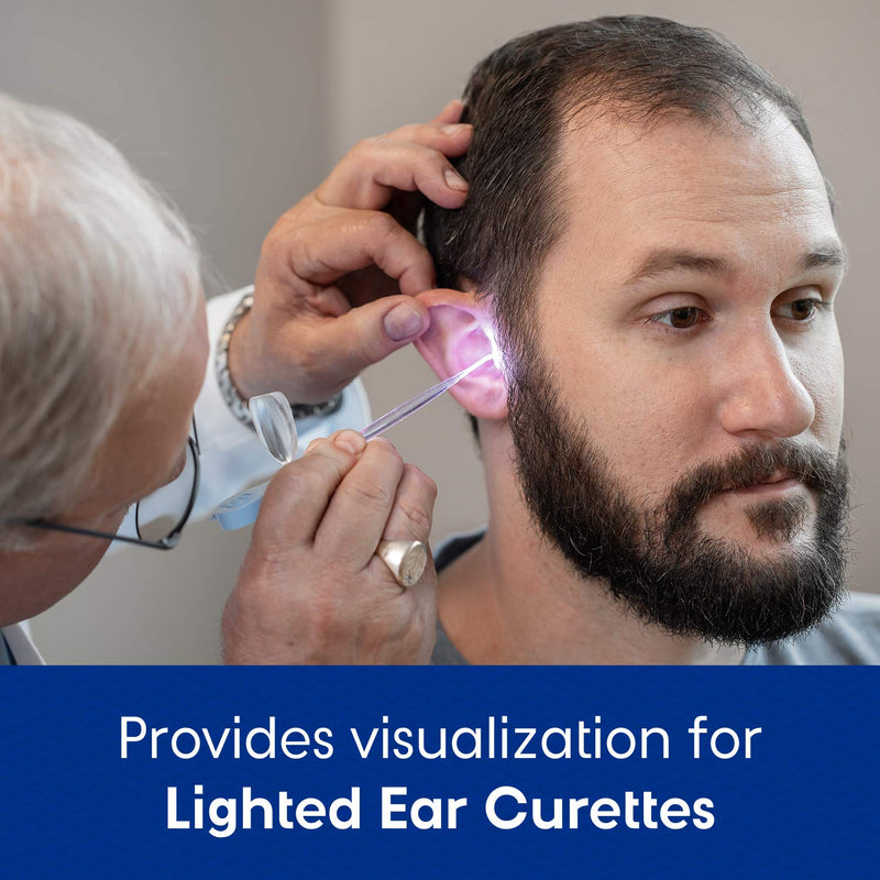 [Australia] - Bionix - 2200 Light Source for The Lighted Ear Curette System, Earwax Removal Kit Attachment, Increases Visibility, Aids in Wax Buildup Removal, Convenient, Ideal for Healthcare Providers (Single) 