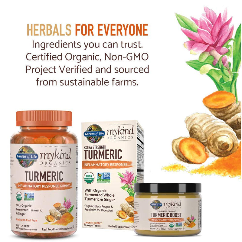 [Australia] - Garden of Life mykind Organics Maximum Strength Turmeric Joints & Mobility Support 30 Tablets - 500mg Curcumin (95% Curcuminoids) Black Pepper - Organic Non-GMO Vegan & Gluten Free Herbal Supplements 