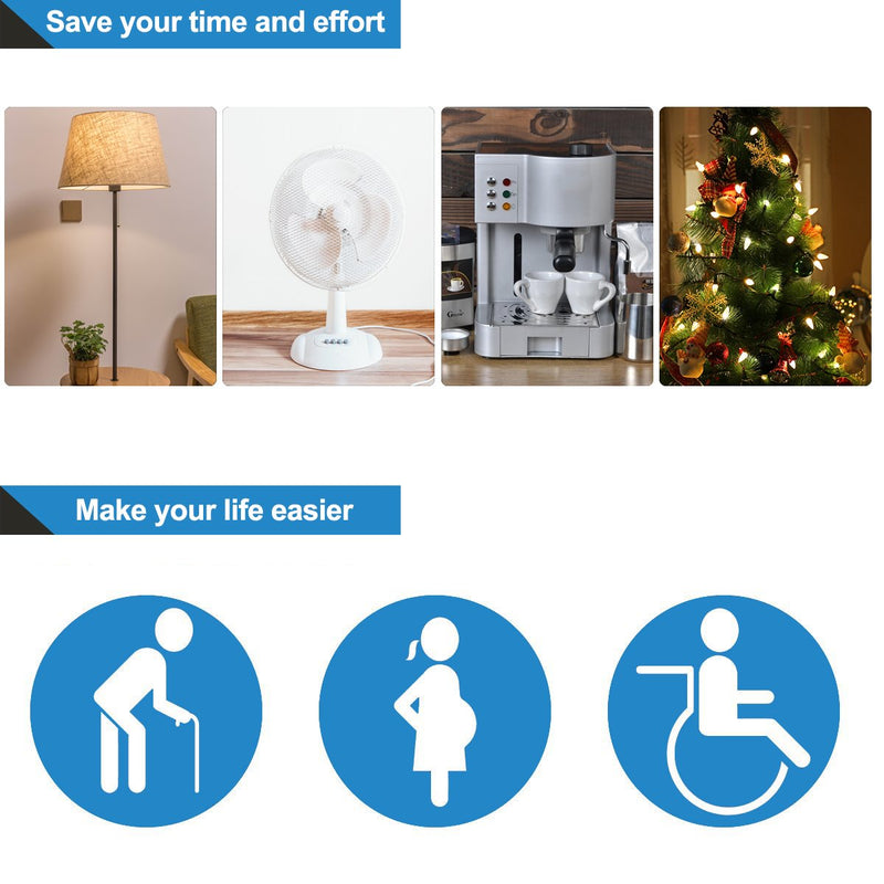 [Australia] - DEWENWILS Indoor Remote Control Outlet, Expandable Remote Light Switch Kit, Wireless On Off Power Switch, 100ft RF Range, Compact Design, White 