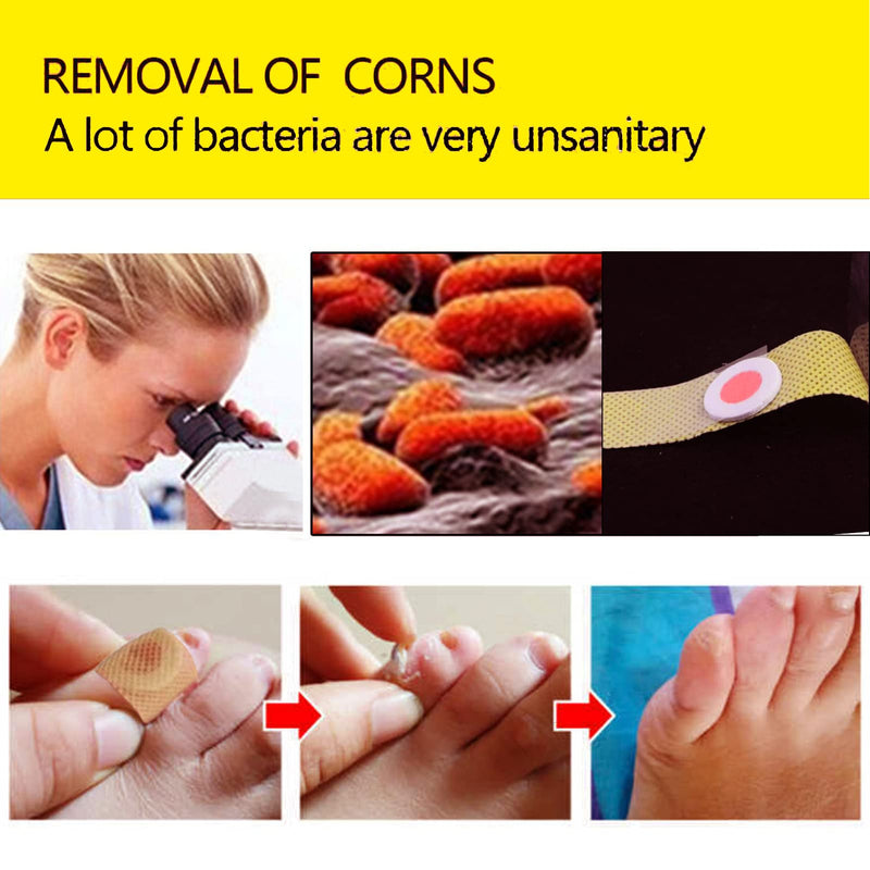 [Australia] - Mcvcoyh Corn Removal 35 Pieces Corn Remover Pads Wart Remover Callus Cushions Treatment Relief Corn Pain and Foot Care Nude35 Pcs 