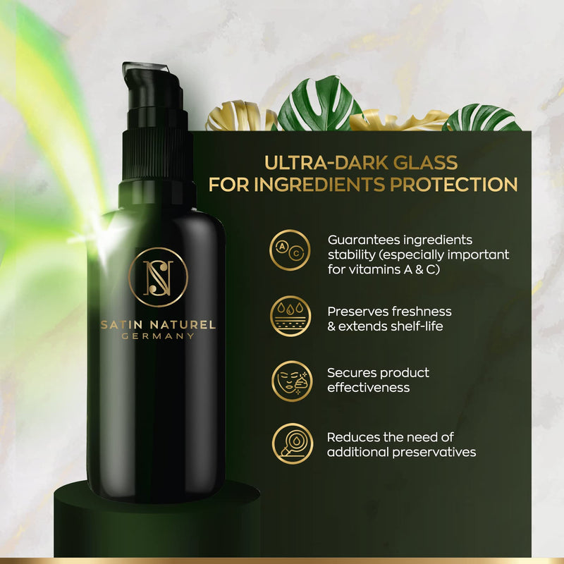 [Australia] - Organic Retinol Serum -100ml Bottle Advanced Retinol Delivery System + Vitamin C Complex w/ Aloe Vera, Hyaluronic Acid, & Vitamin E - Anti-Aging Vegan Skin Care 