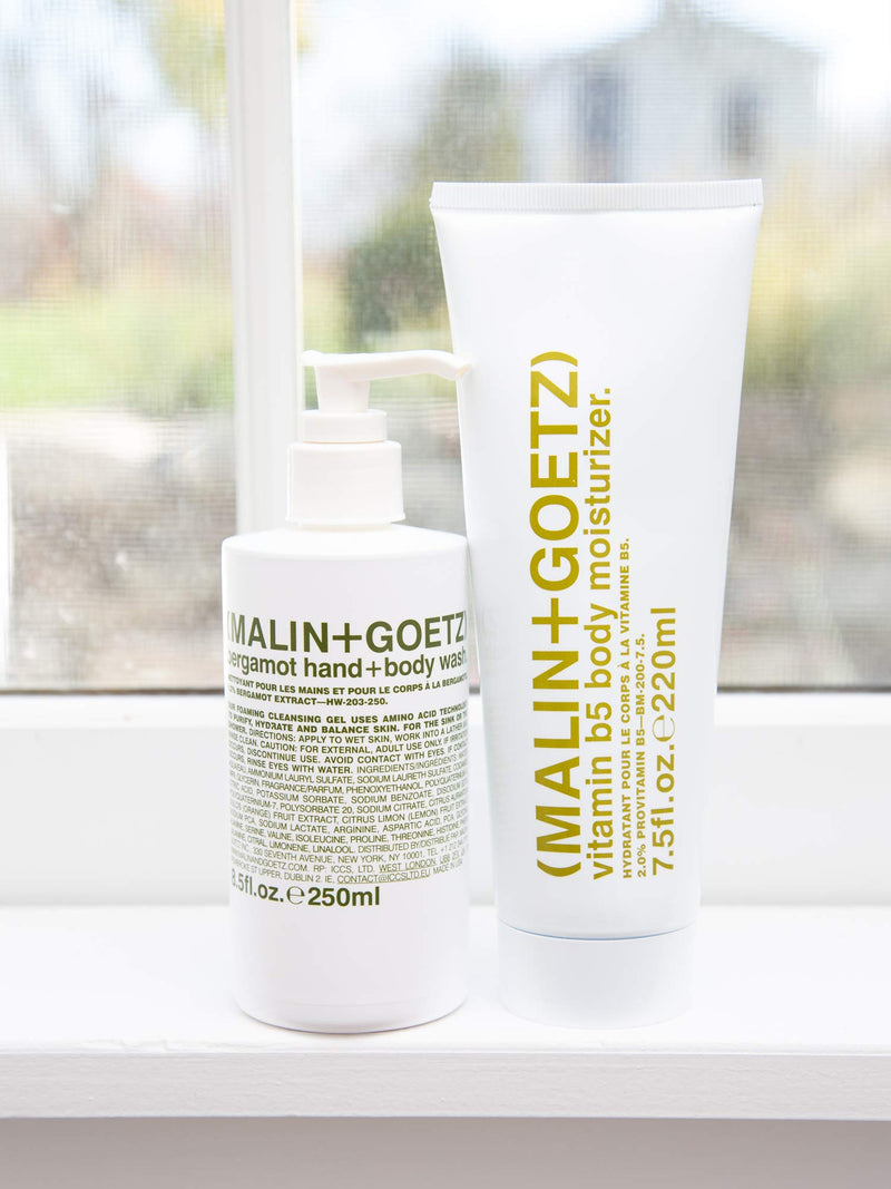 [Australia] - Malin + Goetz Vitamin B5 Body Moisturizer- hydrating body moisturizer for men and women, soothing hydrating natural ingredient lotion for all skin types. cruelty-free,vegan 7.5 Fl Oz 