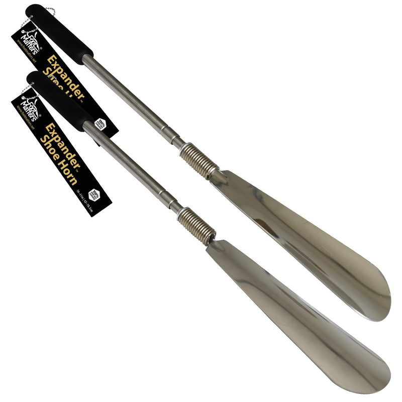 [Australia] - FootMatters Long Handled Adjustable Expander Shoe Horn - Extendable & Collapsible 16 to 31 inches 1 Pack 