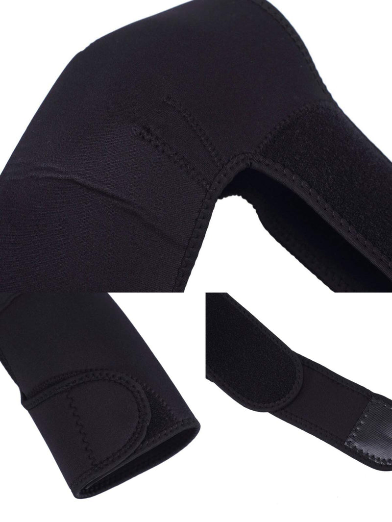 [Australia] - Vigorous Adjustable Neoprene Shoulder Support Strap Arthritis, Sport,Brace, Pain Relief, Injury,Unisex, Fits Right Shoulde 