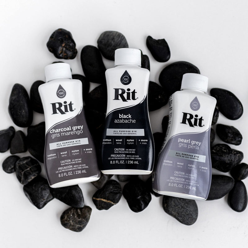 [Australia] - Rit Dye 88150 All Purpose Liquid Dye, Black, 8 Fl Oz 1 