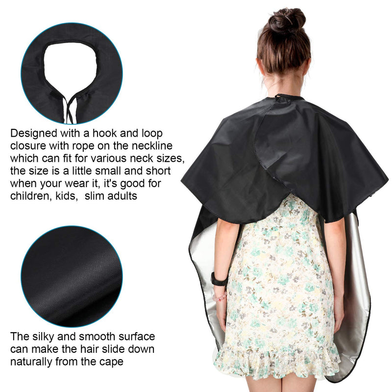 [Australia] - 12 Pieces Waterproof Hair Salon Cape Haircut Barber Cape Hairdresser Barber Cape Hair Styling Cutting Cape Hairdressing Salon Apron for Barber, Salon, Shampoo Cloth 