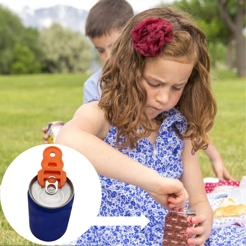 [Australia] - 1 Pcs Manual Can Opener - Easy Can Opener with Pull Lid，Easy Can Opener, Safety Ring Pull Can Opener, Safe Ring Pull Can Opener 