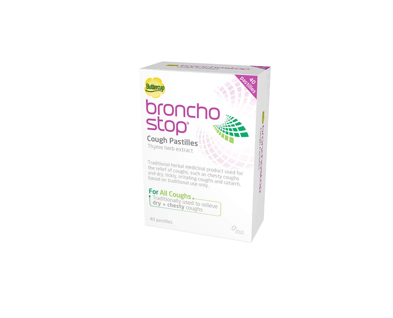[Australia] - Bronchostop Cough Pastilles – Traditionally Used to Relieve Any Type of Cough - Pack of 40 On-the-Go Pastilles 40 Count (Pack of 1) 