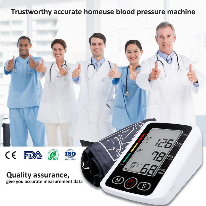 [Australia] - AolsteCell Blood Pressure Monitor, Upper Arm Blood Pressure Machine BP Monitor with Large Cuff for Home Use 