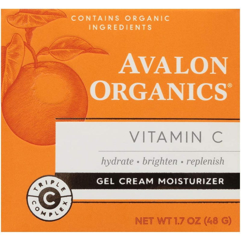 [Australia] - Avalon Organics Gel Cream Moisturizer with Vitamin C, 1.7 Oz 