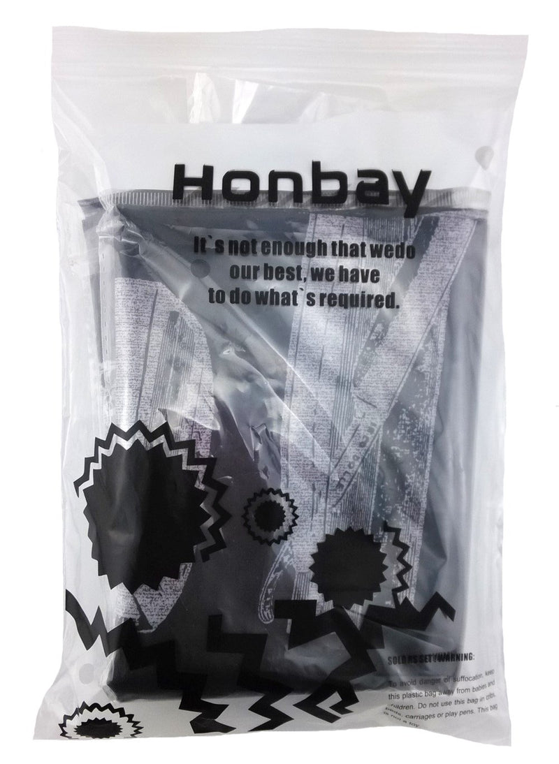 [Australia] - Honbay Haircut Apron Hairdressing Gown Cape Hair Design Cut Salon Hairstylist Barber Nylon Cloth Wrap Protect 