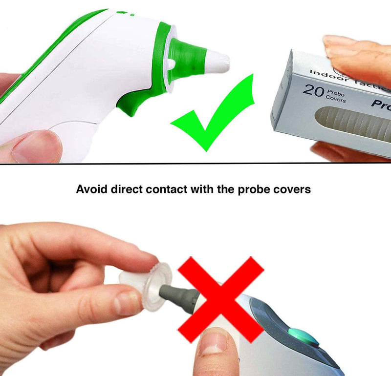 [Australia] - 200 Counts Ear Thermometer Probe Covers/Refill Caps/Lens Filters for All Braun ThermoScan Models Thermometers Disposable Covers 200 