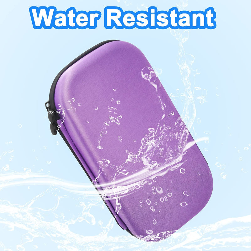 [Australia] - ZLiT Carrying Stethoscope Case,Shockproof Travel Portable Stethoscope Bag Compatible with 3M Littmann Stethoscope Fit for Nurses,Doctor and Medical Students(Purple) Purple 