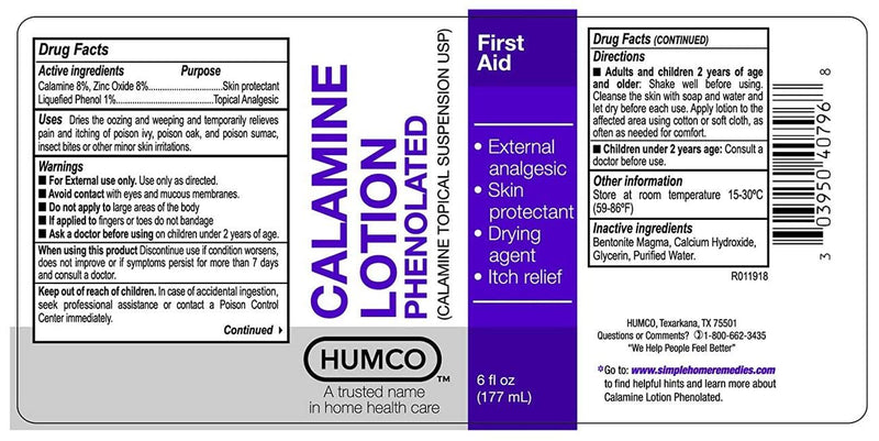 [Australia] - HUMCO Calamine Lotion, 2 Pack 2-PACK 